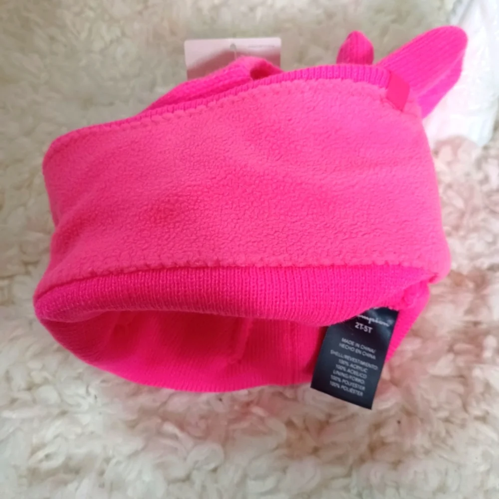 C9 Champion Girl Toddler Beanie & Mitten Set, Size: 2T-5T